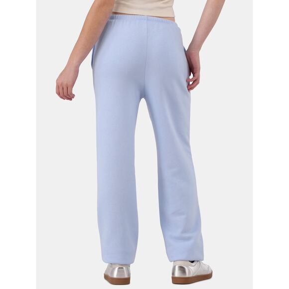 No Boundaries Juniors Blue Fleece Jogger Sweatpants Love You Blue Size M - Picture 2 of 7